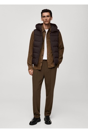 MANGO Man Water Repellent Quilted Vest