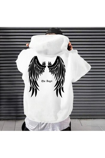 Uniquetex Angel Sweatshirt - Oversize Hooded