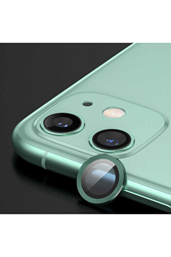 Doping Digital iPhone 12 Mini Compatible Zore Cl-07 Camera Bottom Protector-Dark Green
