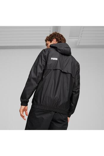 Puma Ess Solid Unisex Μαύρο Μπουφάν