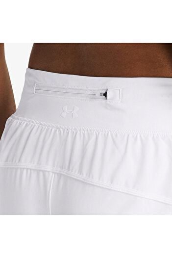 Under Armour Launch Pro 2inch Kadın Beyaz Günlük Şort