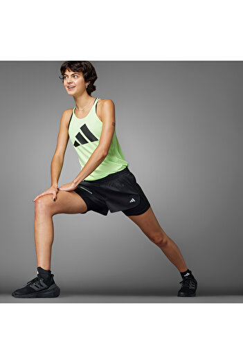 adidas Ultimate Two-in-One Kadın Siyah Şort