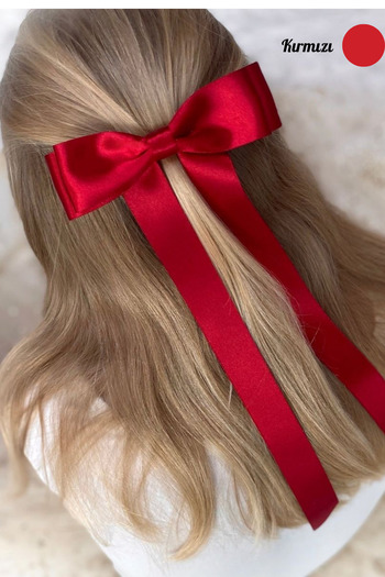 PREGIO Women's Bow Model Satin Ribbon Buckle