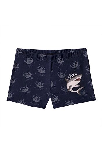 SLIPSTOP Κοντό μαγιό Navy Blue Ares Trunk