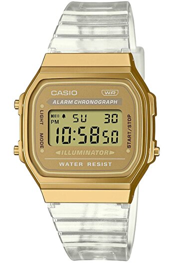 Casio A168xesg-9Adf Digital Retro Wristwatch