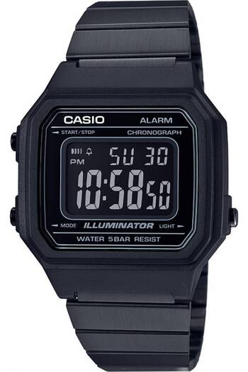 Casio Цифровий наручний годинник B650wb1bdf Retro Black