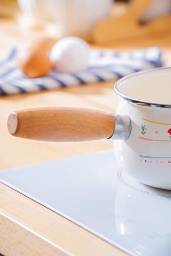 ACAR Made with Love Enameled Milk Bowl / Sauce Bowl - 14 cm