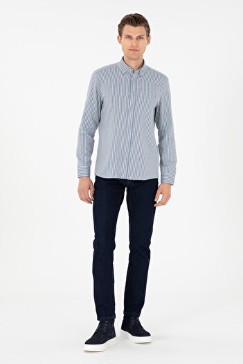 U.S. Polo Assn. Erkek Mavi Jean Pantolon 50296881-DN0022