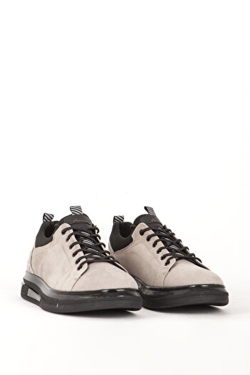 MARCOMEN Ανδρικά γκρι Comfort Casual παπούτσια - Real Leather Mc 18366