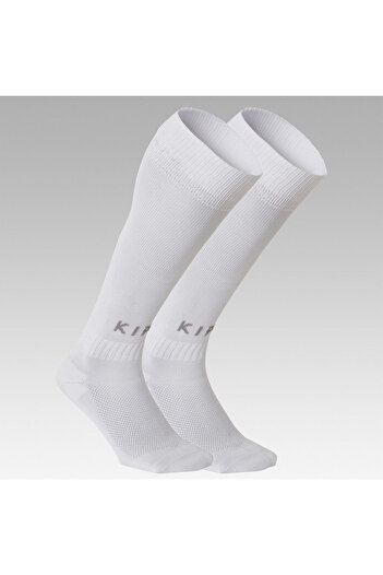 Decathlon Калци за футбол Kipsta / Наколенници / Наколенни подложки - за възрастни - бели - Essentiel