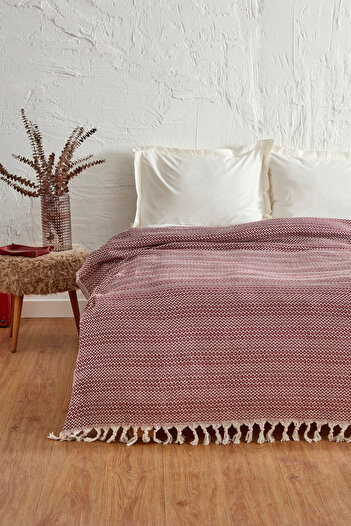 Karaca Home Levi Claret Red Double Pike