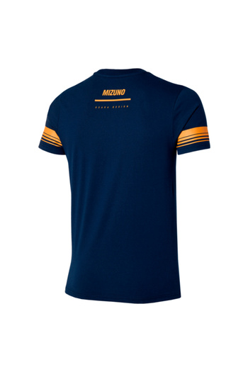 MIZUNO Athletics Men's T-shirt Navy Blue