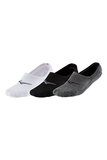 MIZUNO Super Short Socks 3p Unisex Socks White