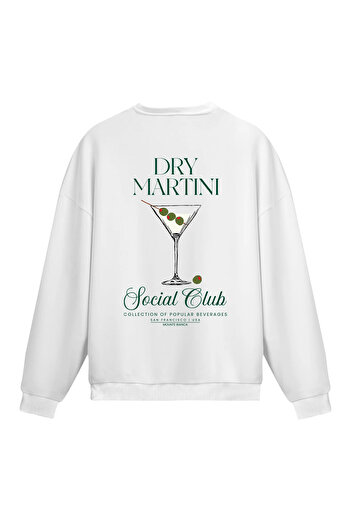 Mounte Bianca Unisex Dry Martini - Κανονικό φούτερ