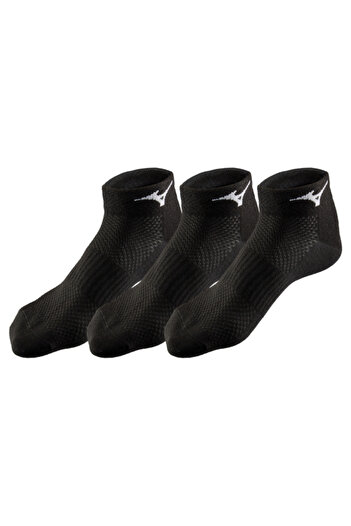 MIZUNO Унисекс чорапи за тренировка Mid 3p, черни