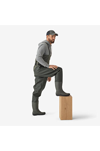Decathlon Caperlan Balıkçı Tulum Çizmesi - Balıkçılık - PVC - 100
