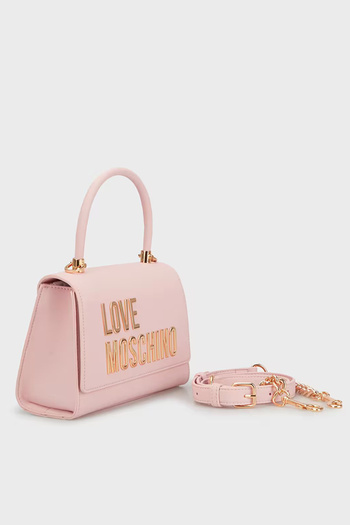 Love Moschino Taška s odnímatelným popruhem a řetízkem - JC4024PP1LKD0600