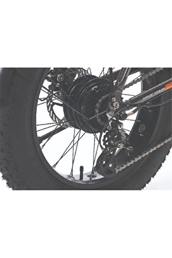 Corelli Voniq 20 Jant 42 Folding Fat Bike Elektrikli Bisiklet Gri