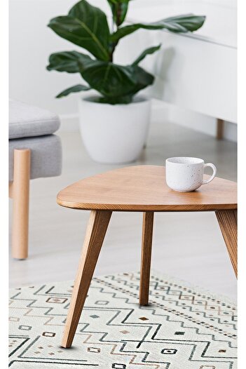 Eko Halı ARYA AR 05 BEIGE BLUE Yıkanabilir Çift Taraflı Modern Desenli Dokuma Kilim