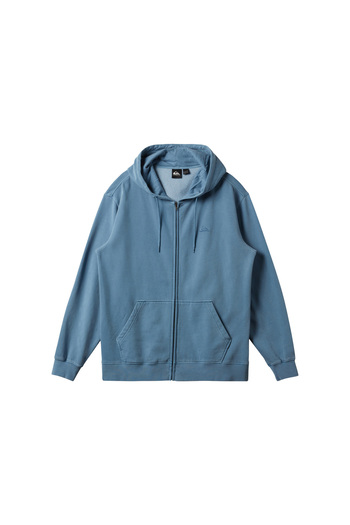 Quiksilver Salt Water Zip Hoodie Men's Blue Sweatshirt Men's Sweatshirt Aqyft03330