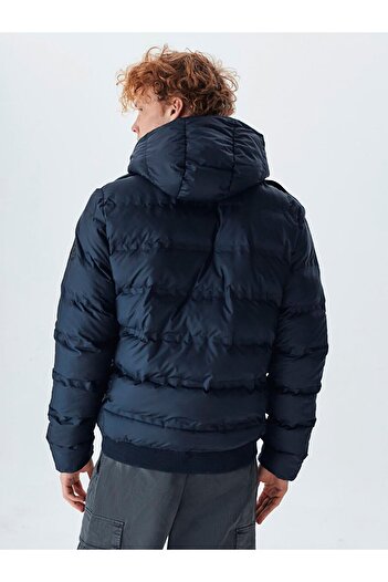 Ltb Inflatable Navy Blue Jacket