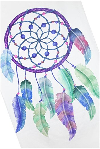 Bross Πετσέτα θαλάσσης 75x150 με σχέδιο Mandala
