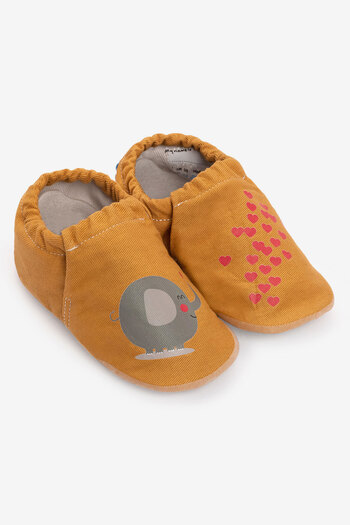 HOPFRÖG Cute Hose Hyper Ballı Hardal Barefoot Akıllı Patik