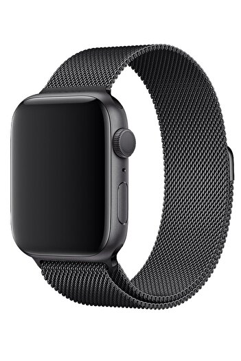 Fibaks Apple Watch 49/46/45/44/42 mm Series 11/10/9/8/7/6/5/4/3/Se/Ultra/Hk/Pro/Max Metal Mesh Band