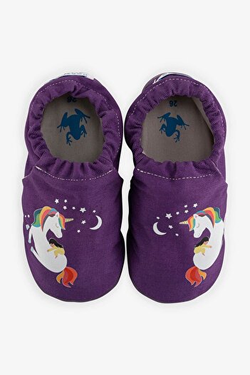 HOPFRÖG Unicorn Hyper Purple Plum - Barefoot Smart Booties