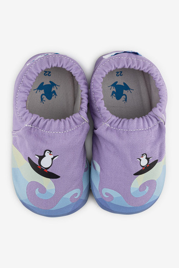 HOPFRÖG SurfinG PenGue Hyper - Purple Rose Barefoot Smart Booties