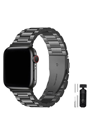 Fibaks Apple Watch 2-9 Stainless Steel Watch Band - 38/40/41 mm Strap Bracelet