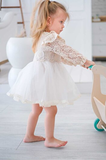 aysskids Φόρεμα Cindy Guipure Λεπτομερές Tutu Princess Girl