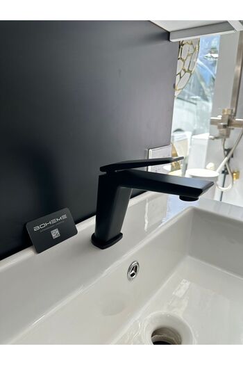 Boheme Fleko Chroma Black Sink Bateria