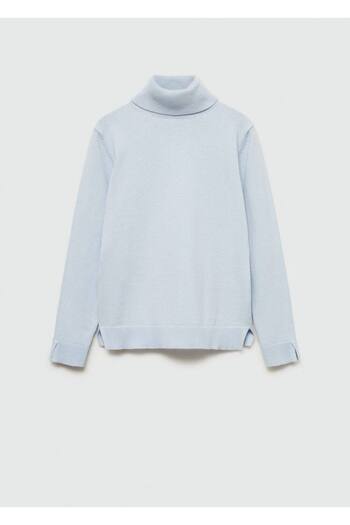 MANGO Kids Turtleneck Knitted Sweater