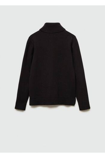 MANGO Kids Turtleneck Knitted Sweater
