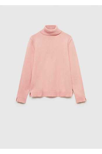MANGO Kids Turtleneck Knitted Sweater