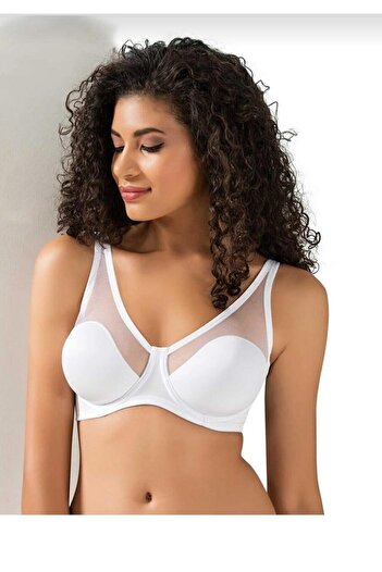 Le Jardin Γυναικείο σουτιέν White Lifting Soft Tulle Cup
