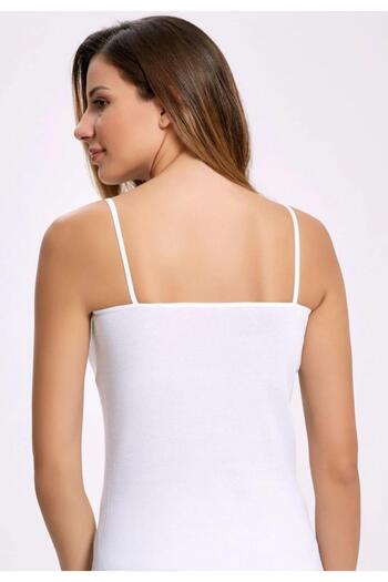 İlke 242 Camisole with Straps Tank Top 6 Pieces