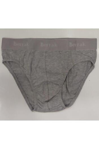 Berrak 1071 Men's Elastic Waist Slip Panty 6 Pieces