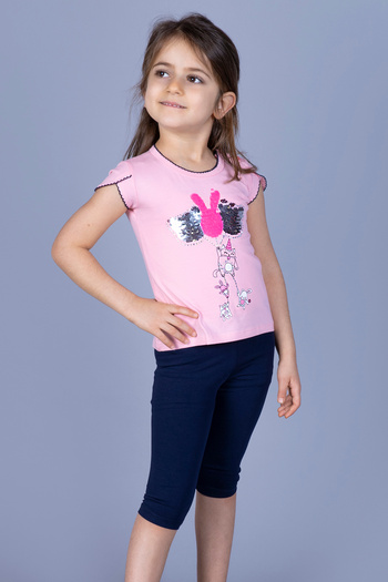 Toontoy Girl's Flip Sequin Suit