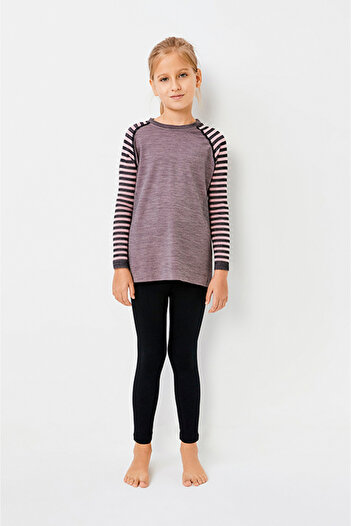 THERMOFORM Ultimate Merino Kids Seamless Thermal Φούτερ Ροζ