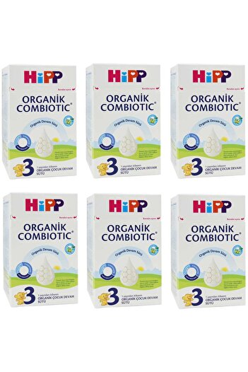 Hipp 3 Organik Combiotic 800 gr Devam Sütü 6 ADET