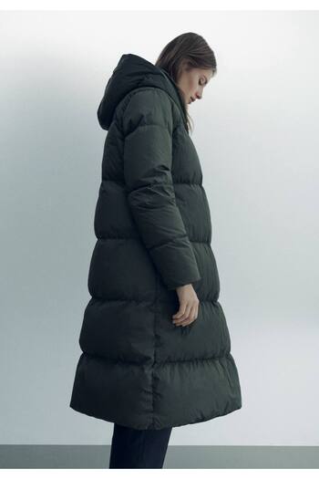 MANGO Woman Long Slide Jacket