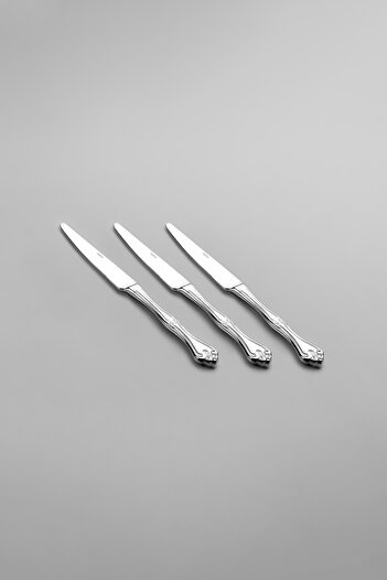 Nehir Lalezar Plain 12 Pieces Sweet Knife Set