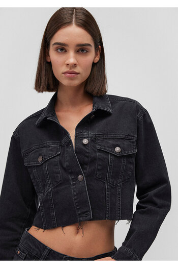 Mavi Brenda 90S Anthracite Jean Jacket 1110118 -87762