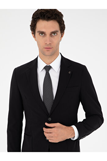 Cacharel Siyah Slim Fit Takım Elbise 50296939-VR046