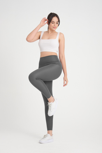 TAMPAP High Waist Ribbed Inside Diver Leggings