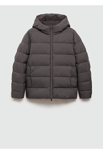 MANGO Man Αδιάβροχο καπιτονέ Anorak - Ρυθμιστής θερμότητας