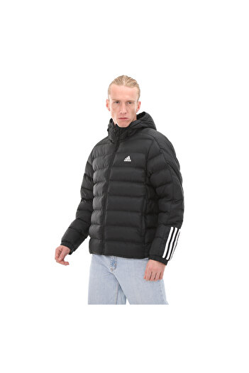 adidas Μαύρο ανδρικό παλτό adidas - GT1674-E Itavıc M H Jkt