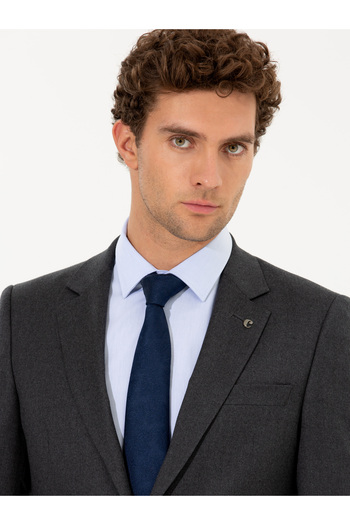 Cacharel Antrasit Slim Fit Ceket 50258858-VR006